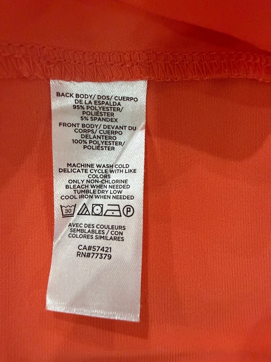 Ann Taylor Coral V-Neck Sleeveless Blouse - Picture 14 of 14